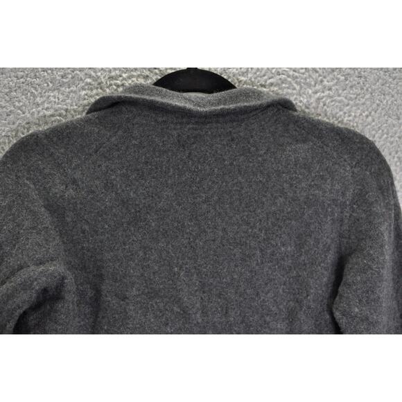 Christian Lacroix 100% Extra Fine Merino Wool Quarter Zip Sweater Men's Large - Picture 8 of 9